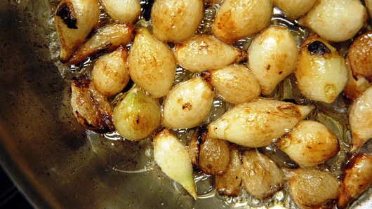 Sautéing the Onions