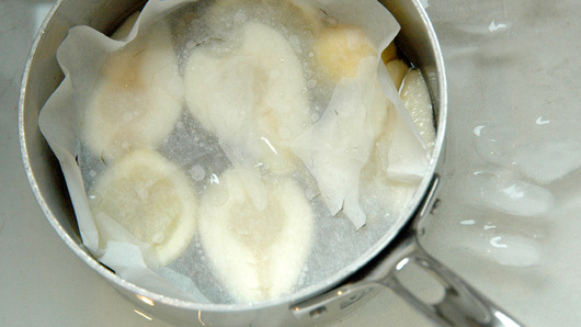 Cooling the Pears (optional)