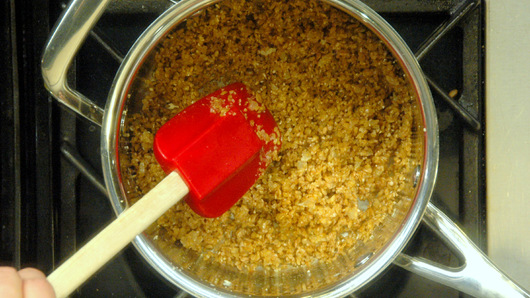 Making the Pilaf