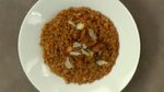 Risotto-Style Farro w/ Mushrooms & Truffle Oil