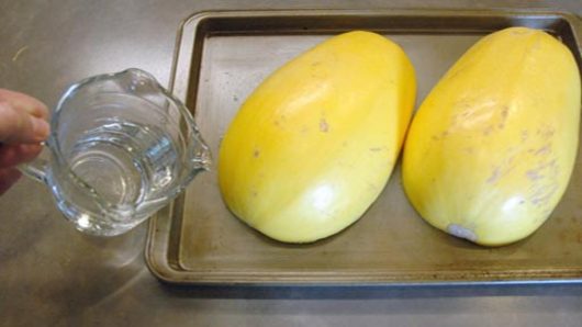 Baking the Squash