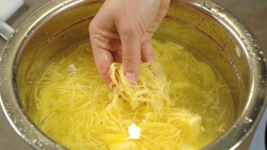 Rinsing the Squash