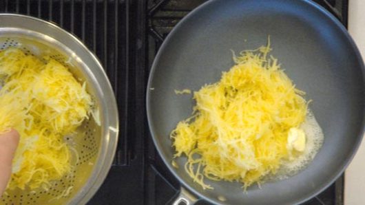 Sautéing the Squash