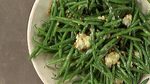 Green Beans with Cambozola & Pinenuts  