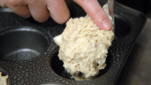 Filling the Muffin Tin