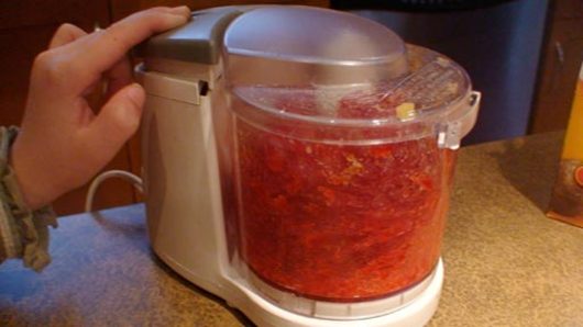 Chop cherries