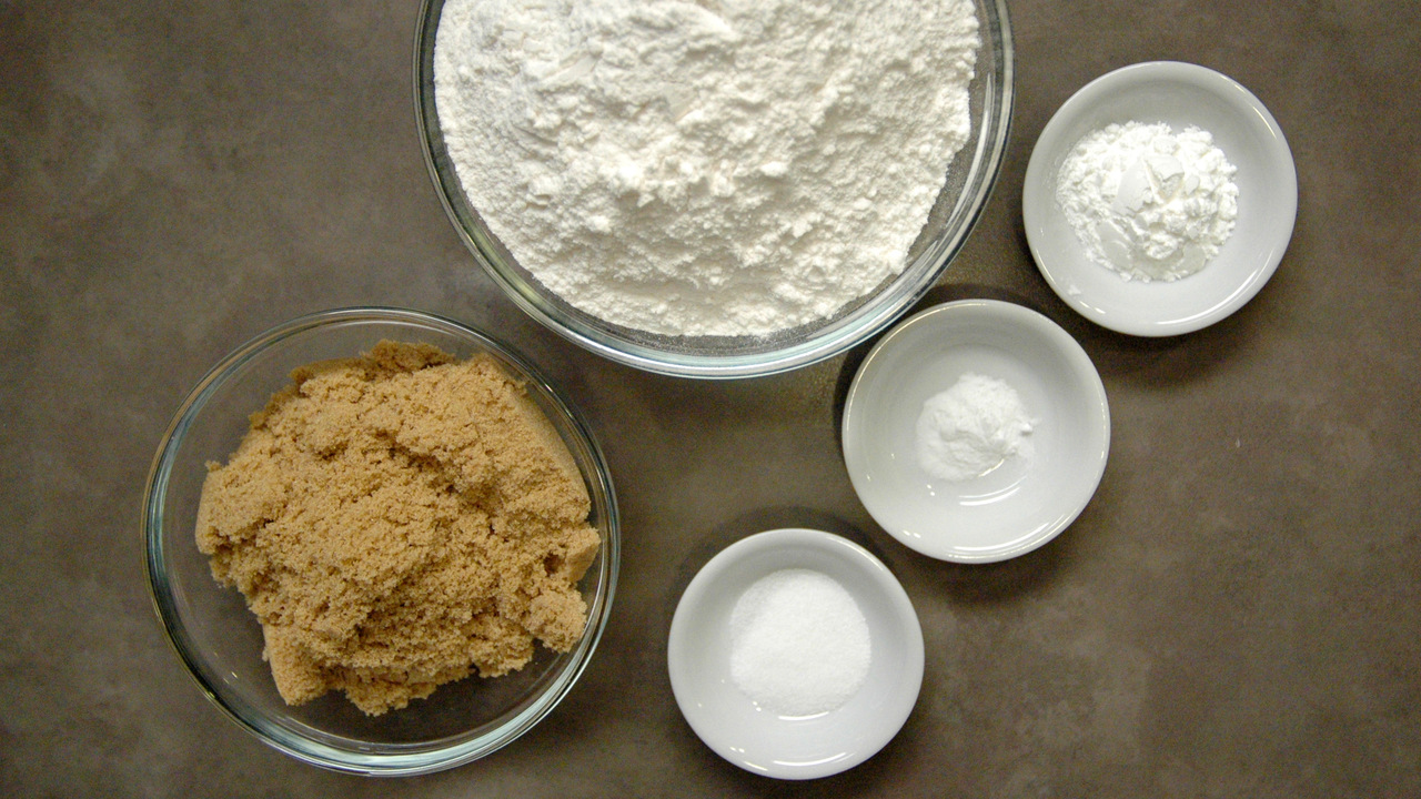 Gathering the Dry Ingredients