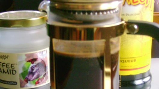 Preparing the French Pressed Coffee