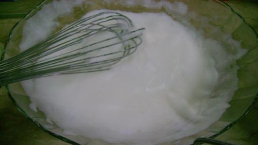Whisking the Egg Whites