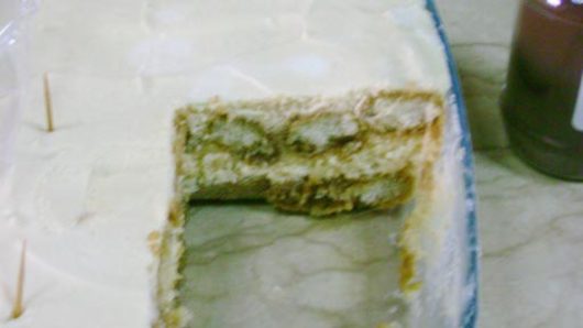 Serving the Tiramisu 