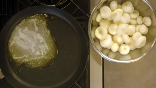 Frying the Onions