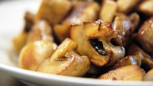 Preparing the Mushrooms