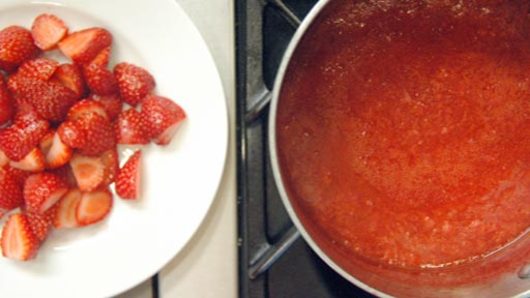 Preparing the Topping