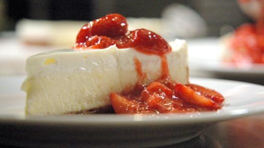 Serving the Cheesecake