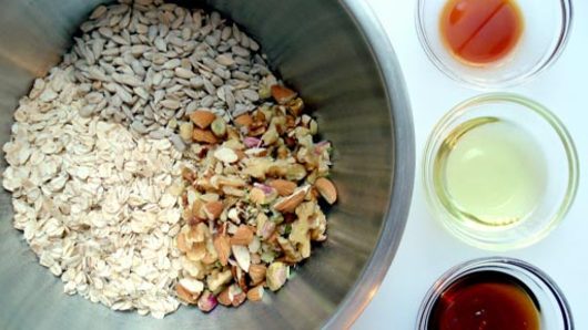 Preparing the Granola