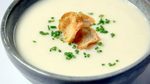 Sunchoke Soup with Crispy Sunchoke Chips 