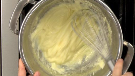 Making the Hollandaise
