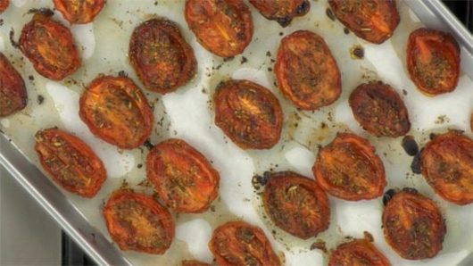 Roasting the Tomatoes