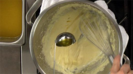Making the Hollandaise