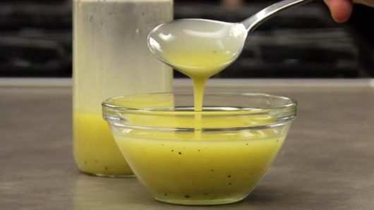 Making the Vinaigrette