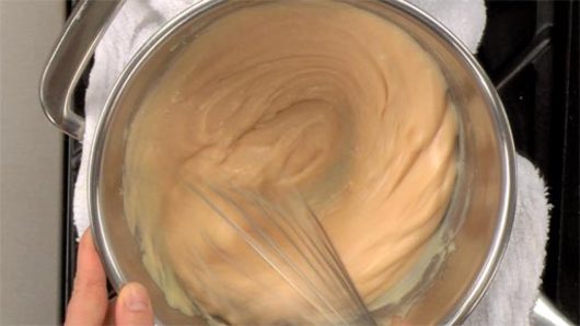 Making the Maltaise Sauce