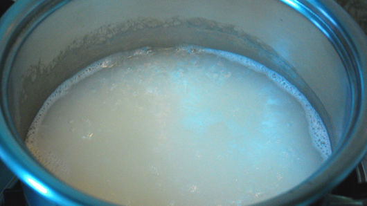 Cooking the Glutinous Rice