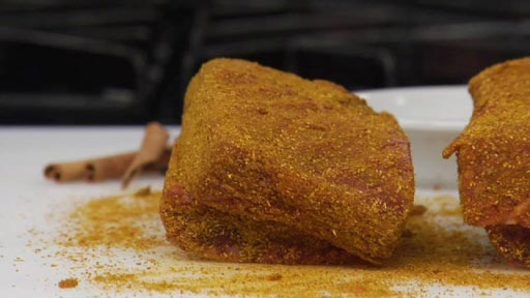 Searing Seasoned Foods