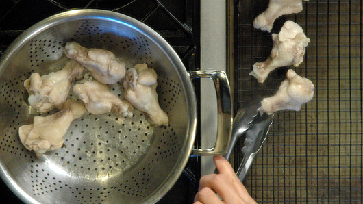 Cooling the Chicken Wings