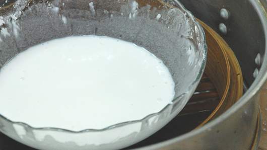 Cooking the Mochi Mixture 