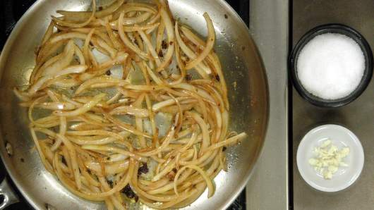 Cooking the Onions 