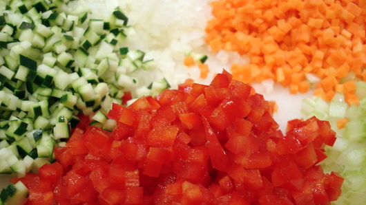 Preparing the Vegetables