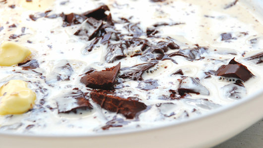 Making the Chocolate Ganache