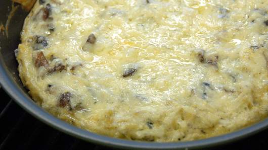 Baking and Serving the Frittata