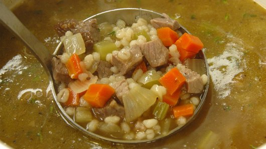 Finishing and Serving the Soup