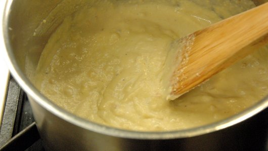 Finishing the Sauce 