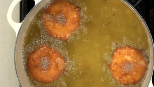 Cooking & Serving the Apple Beignets
