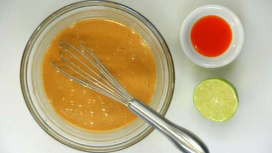 Making the Dressing 