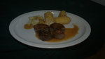 "Pork Medallions with Maple/Mustard Glaze"