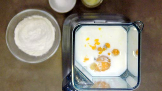 Preparing the Popover Batter