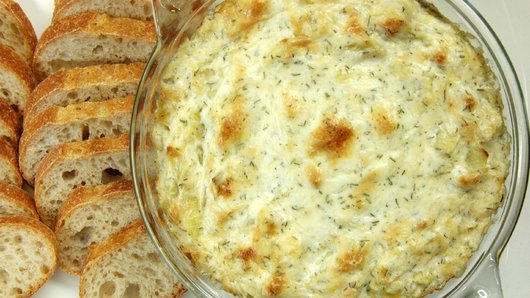 Baking & Serving the Artichoke Dip
