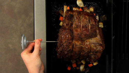 Testing Prime Rib for Doneness