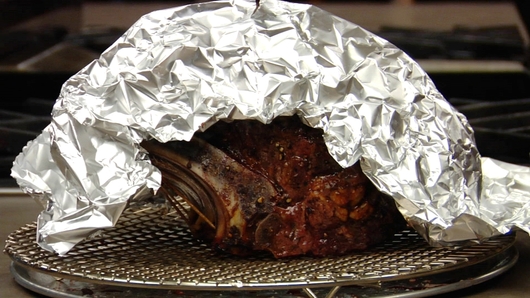 Resting the Prime Rib Roast