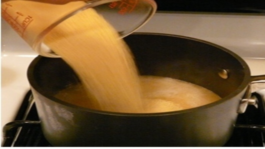 Finish the couscous