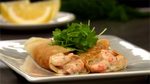 Creamy Shrimp, Fennel & Dill Crêpes 