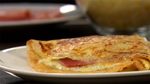 Crêpes with Ham, Egg & Gruyere Cheese