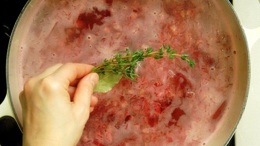 Adding the Seasonings & Simmering