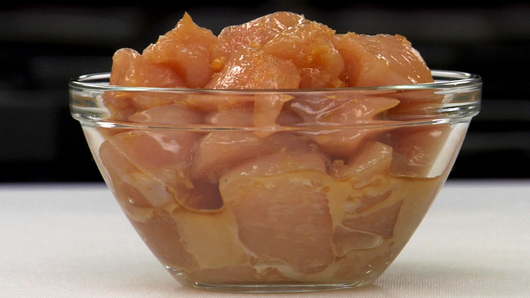 Marinating the Chicken