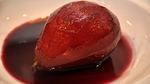 Pere al vino rosso