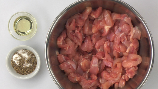 Marinating the Chicken