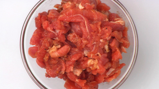 Marinating the Pork 